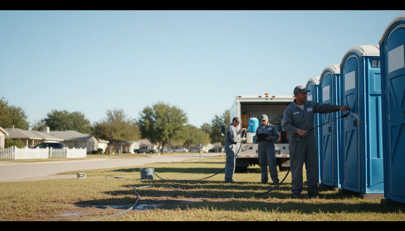 Long-Term Portable Toilet Rental in Norwich, KS near me